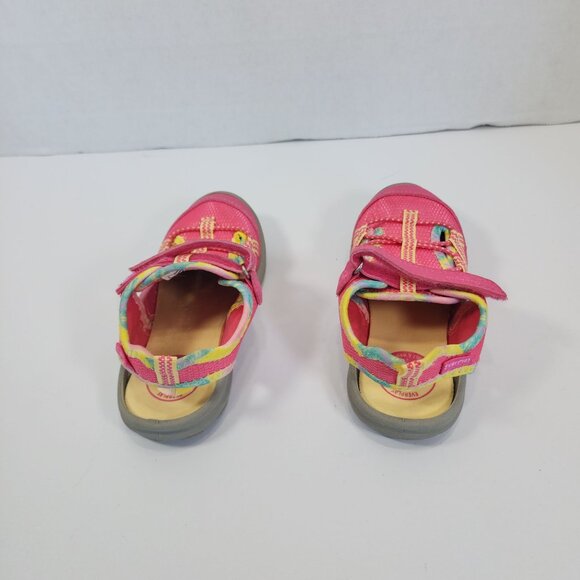❤️2/$15 Oshkosh Pink Girl Child Toddler Sandal Size 9 - Picture 2 of 8
